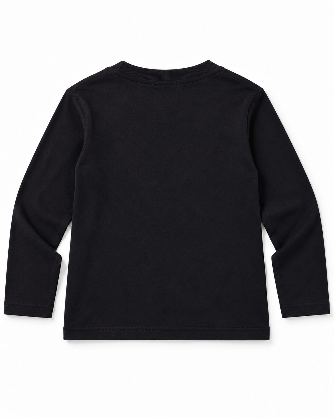 Boys’ Black “Ready for Kick Off” Football Graphic Full-Sleeve T-Shirt